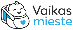 Vaikas mieste logo